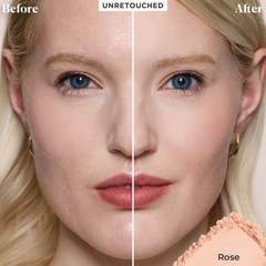 The Finishing Touch Translucent Loose Setting Powder & Puff Tone-Up Rose