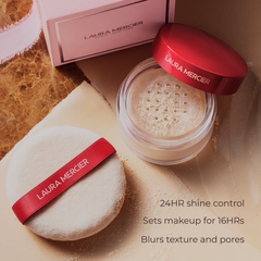 The Finishing Touch Translucent Loose Setting Powder & Puff
