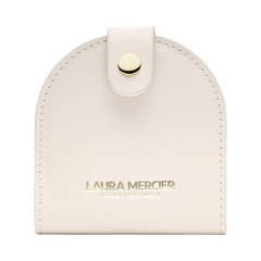 Cream Compact Mirror