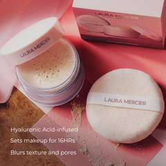 The Finishing Touch Translucent Loose Setting Powder Ultra-Blur & Puff