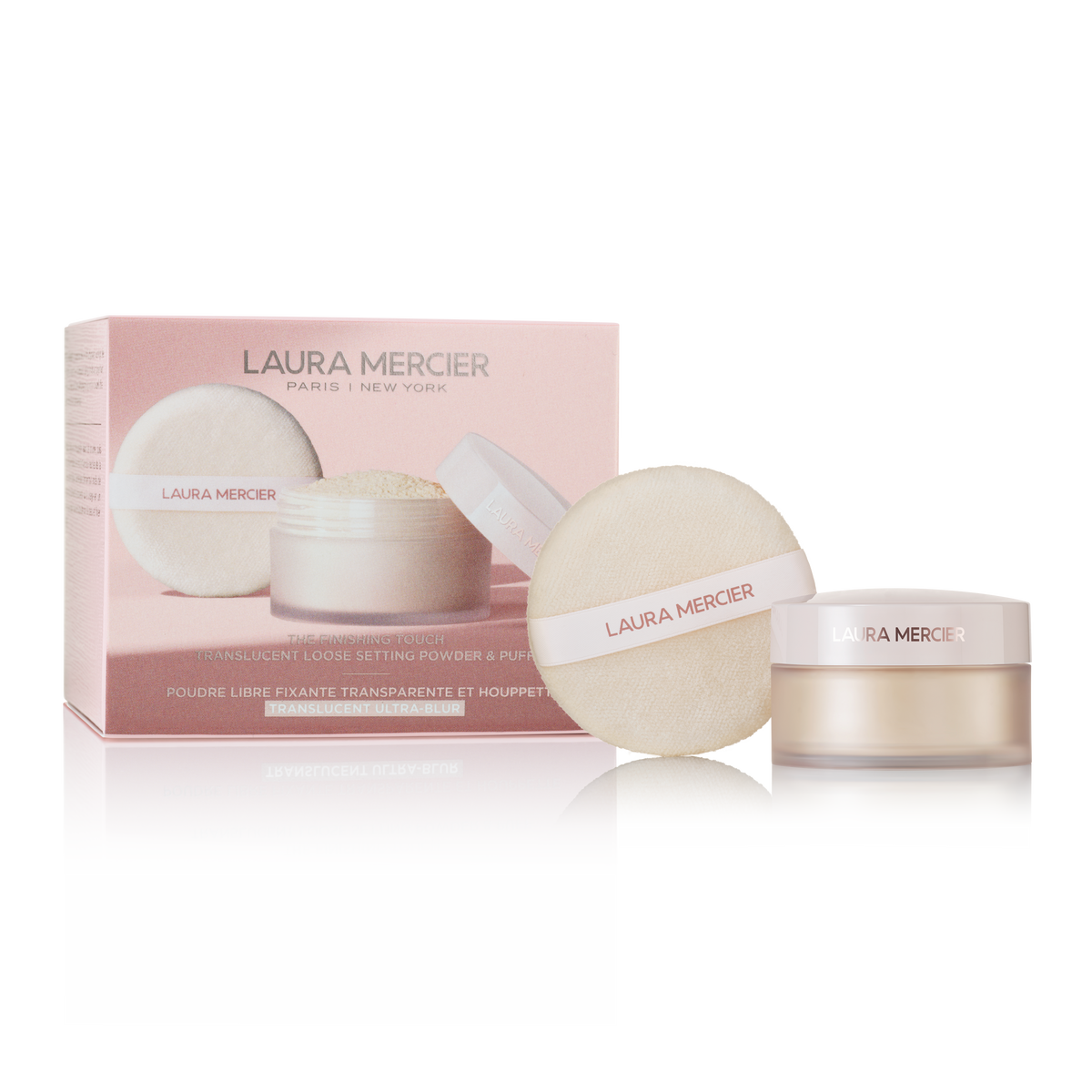 The Finishing Touch Translucent Loose Setting Powder Ultra-Blur & Puff