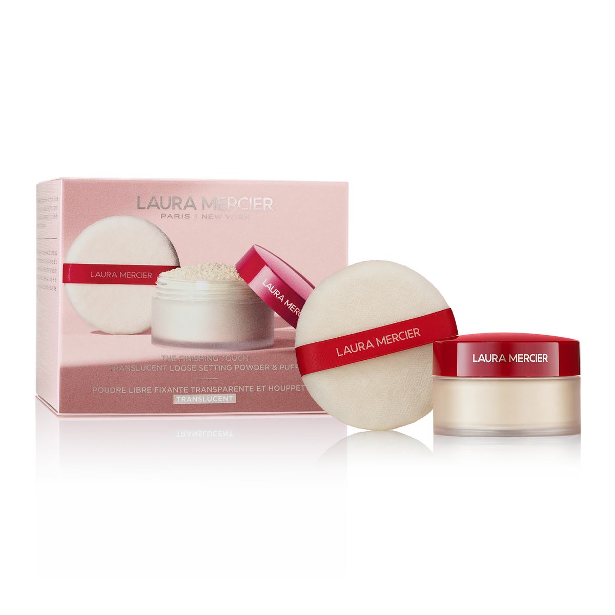 The Finishing Touch Translucent Loose Setting Powder & Puff