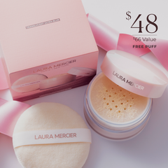 The Finishing Touch Translucent Loose Setting Powder Ultra-Blur & Puff